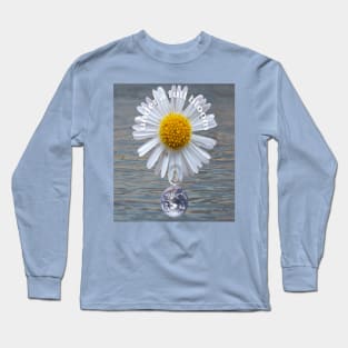 Under A Full Bloom Flower Photography Long Sleeve T-Shirt